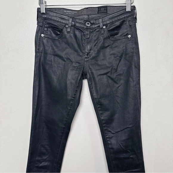 ADRIANO GOLDSCHMIED AG Womens 26 Legging Ankle Coated Jeans - Picture 3 of 15